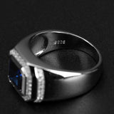 2 Carat Lab Sapphire Diamond Jewelry Ring - Rings Universe