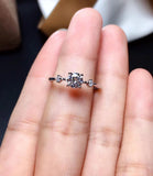 Lovely Moissanite Color D VVS1 Ring for Wedding or Engagement - Rings Universe
