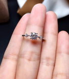 Lovely Moissanite Color D VVS1 Ring for Wedding or Engagement - Rings Universe