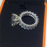 2021 Handmade Water Drop 8ct Lab Diamond Ring - ringsuniverse
