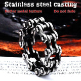 Link Motorcycle Chain Boy Mens Biker Rings - ringsuniverse