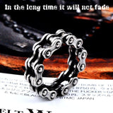 Link Motorcycle Chain Boy Mens Biker Rings - ringsuniverse