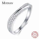 Silver New Fashion Stackable AAA+ CZ Diamonds Ring - Rings Universe