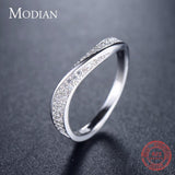 Silver New Fashion Stackable AAA+ CZ Diamonds Ring - Rings Universe