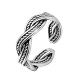 Retro Exquisite Twist Thai Silver Ring - Rings Universe
