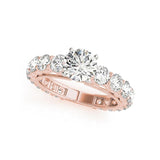 Luxury Jewelry 1ct Round Cut Sona Diamond Rings - Rings Universe