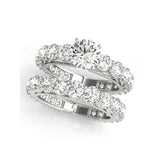 Luxury Jewelry 1ct Round Cut Sona Diamond Rings - Rings Universe