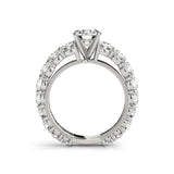 Luxury Jewelry 1ct Round Cut Sona Diamond Rings - Rings Universe