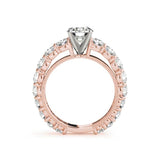 Luxury Jewelry 1ct Round Cut Sona Diamond Rings - Rings Universe