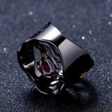 Handmade Branch Natural Rhodolite Garnet Ring - Rings Universe