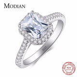 Silver AAA+ Quality CZ Diamonds Wedding Jewelry Ring - Rings Universe