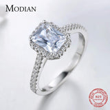 Silver AAA+ Quality CZ Diamonds Wedding Jewelry Ring - Rings Universe