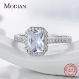 Silver AAA+ Quality CZ Diamonds Wedding Jewelry Ring - Rings Universe