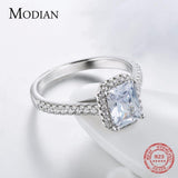 Silver AAA+ Quality CZ Diamonds Wedding Jewelry Ring - Rings Universe