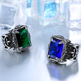 Viking Battle Axe Multi Color Selection Claw Punk Rings - ringsuniverse
