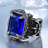 Viking Battle Axe Multi Color Selection Claw Punk Rings - ringsuniverse
