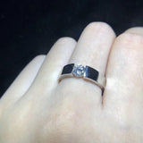 Classic 1 Carat AAA+ Quality CZ Diamonds Men's Ring - Rings Universe