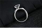 Charming 1.3 Carat Round Cut Lab Diamond Fine Jewelry Ring - Rings Universe