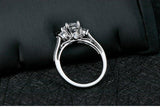 Delicate 1 Carat Round Cut Lab Diamond Fine Wedding Ring - Rings Universe