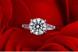 New 2021 2 Carat Round Cut Lab-created Diamond Wedding Ring - Rings Universe