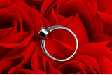 Charming 1.7 Carat Round Cut Lab-created Diamond Wedding Ring - Rings Universe