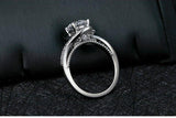Radiant 1.8 Carat Round Cut Fine Jewelry Lab Diamond Wedding Ring - Rings Universe