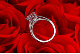 New 2021 Wonderful 3,5 Carat Round Cut Lab Diamond Wedding Ring - Rings Universe