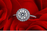 Elegant 1.5 carat Round Cut Lab Diamond Luxury Ring - Rings Universe