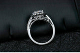 Elegant 1.5 carat Round Cut Lab Diamond Luxury Ring - Rings Universe