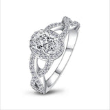 New 2021 Elegant 0.6 Carat Oval Cut Lab Diamond Ring - Rings Universe