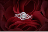 New 2021 Elegant 0.6 Carat Oval Cut Lab Diamond Ring - Rings Universe