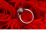 Oval Cut Classy 1.25 Carat Lab Diamond Wedding Ring - Rings Universe