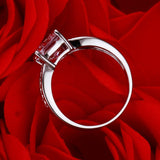 Captivating 2.3 carat Pear Cut Lab Diamond Luxury Wedding Ring - Rings Universe