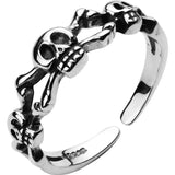 Exaggerated Personality Skull Ring for Women