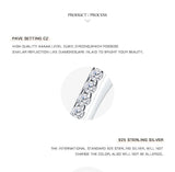 New Design Silver Stylish Stackable AAA+ CZ Diamonds Ring - Rings Universe