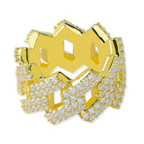 Top Quality Zirconia Bling Ice Out CZ Hip Hop Ring - ringsuniverse