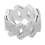 Top Quality Zirconia Bling Ice Out CZ Hip Hop Ring - ringsuniverse