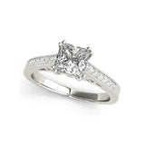 Excellent 1.25 ct Princess Cut SONA Diamond Ring - Rings Universe