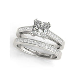 Excellent 1.25 ct Princess Cut SONA Diamond Ring - Rings Universe