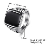 Odin Symbol Norse Viking Signet Ring - ringsuniverse