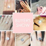 Luxury Big 9mm 3.0ct Lab Diamond Solitaire Ring - Rings Universe