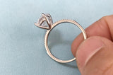 Luxury Big 9mm 3.0ct Lab Diamond Solitaire Ring - Rings Universe