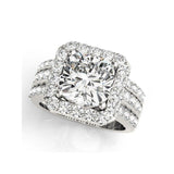 Dazzling 3 Carat Simulated Diamond Engagement Wedding Ring - ringsuniverse