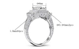 Dazzling 2 Carat Lab Diamond Luxury Wedding Ring - Rings Universe