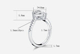 Captivating 2.3 carat Pear Cut Lab Diamond Luxury Wedding Ring - Rings Universe