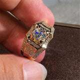 Luxury Solitaire Silver 1Ct. Lab Diamond Cz Ring - ringsuniverse