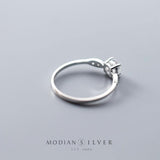 Radiant AAA+ Quality CZ Diamonds Authentic Ring - Rings Universe