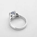 Fascinating 2 ct Round Cut Simulated Diamond Wedding Ring - ringsuniverse
