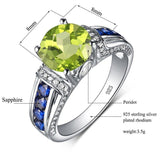 Fine Birthstone Elegant Peridot Ring - Rings Universe