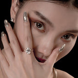 Luxury Rose Gold Color 5 Carat Oval Cut Simulated Diamond Ring - Rings Universe